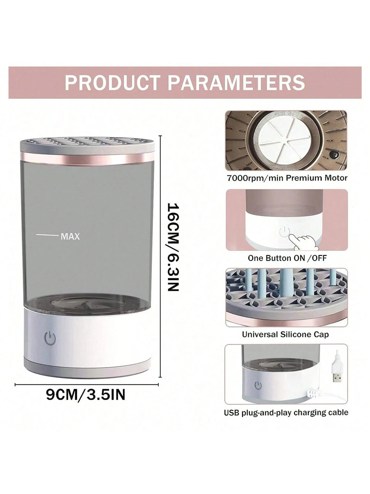 AuraSpin™ Brush Spa