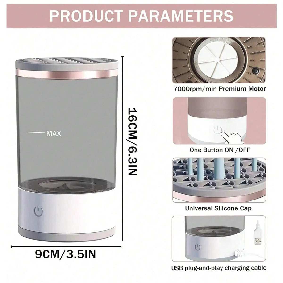 AuraSpin™ Brush Spa