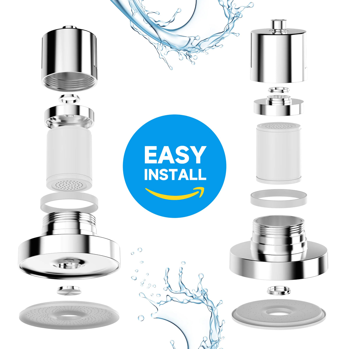 PureStream Ionic Filter Shower Head